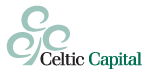 Celtic Capital logo an an illustration of a tree made up of circles